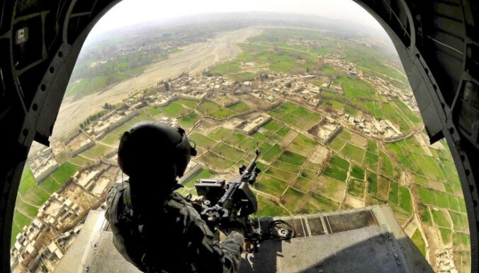 Afganistānas gaisa spēku triecienā kļūdas dēļ nogalināti 10 drošības spēku pārstāvji