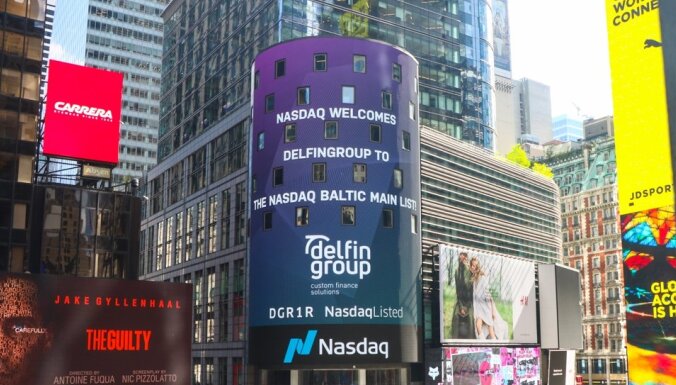Uzsāk 'DelfinGroup' akciju tirdzniecību 'Nasdaq Riga' Baltijas oficiālajā sarakstā