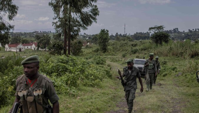 Kaujinieku uzbrukumā Kongo DR nogalināti vismaz 40 cilvēki