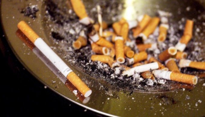 40% латвийцев выкуривают хотя бы одну сигарету в день