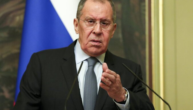 Krievija ir gatava saraut attiecības ar ES, paziņo Lavrovs