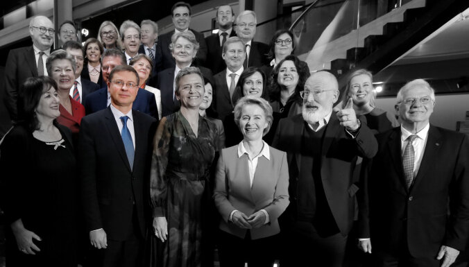 'Delfi' no Strasbūras: Dombrovskis atklāj jaunos pienākumus