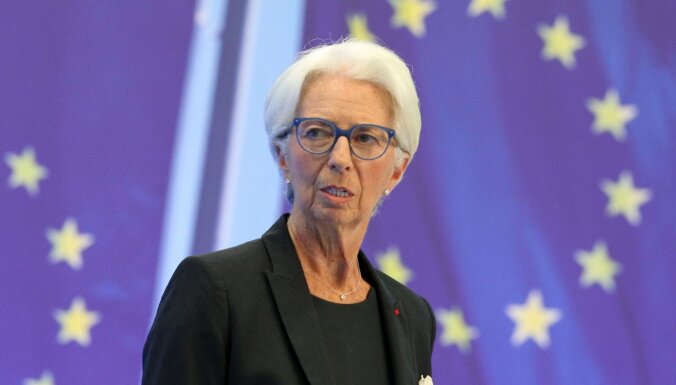 'Tas nav viss'. ECB paredz turpināt celt procentu likmes inflācijas savaldīšanai