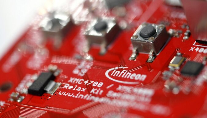 Vācijas mikroshēmu ražotājs 'Infineon': Pusvadītāju deficīts var ilgt līdz 2023.gadam