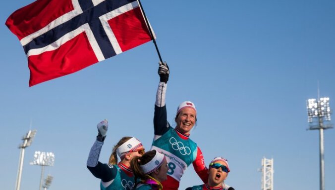 Итоговый медальный зачет Олимпиады: Норвегия победила с двумя историческими рекордами