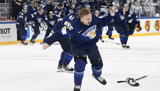 ВИДЕО: Момент триумфа! Финны сходят с ума после победы на чемпионате мира по хоккею
