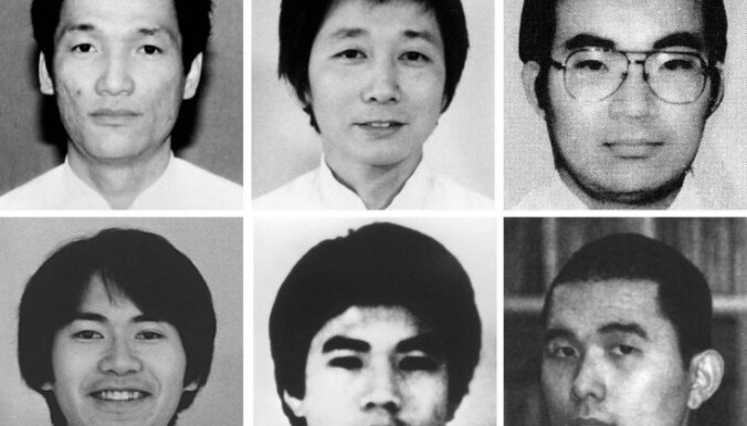 Japānā izpilda nāvessodu pēdējiem sešiem pastardienas kulta indētājiem