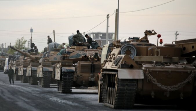 Турция захватила сирийский приграничный город в провинции Ракка