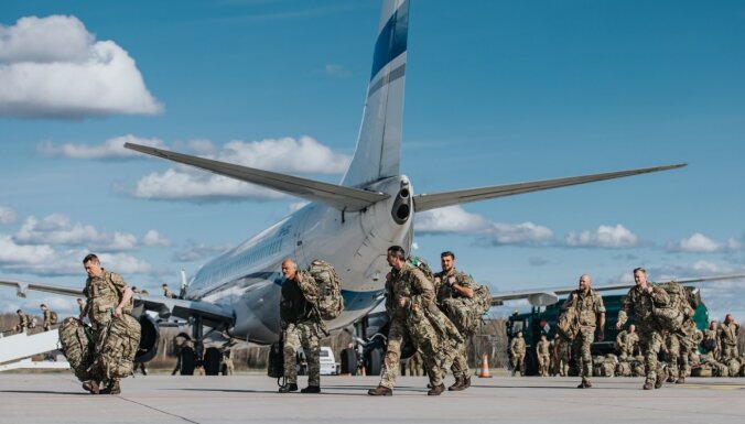 В Латвию прибыли военные Королевских вооруженных сил Дании