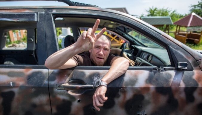 Horļivkā auto sprādzienā ievainots separātistu komandieris Garais