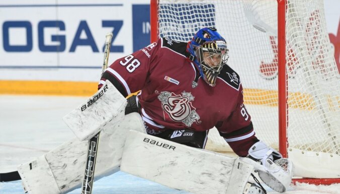 Kalniņš: šī noteikti bija mana grūtākā spēle KHL