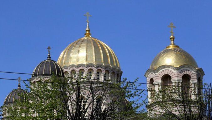 Metropolīts Aleksandrs: Apzeltītais dievnama kupols vēstīs par posta neskartu un laimīgu zemi