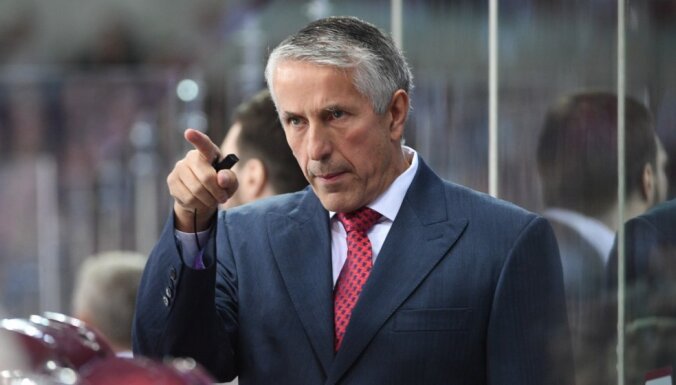 Latvijas hokeja izlase zaudē Slovākijai arī otrajā pārbaudes spēlē