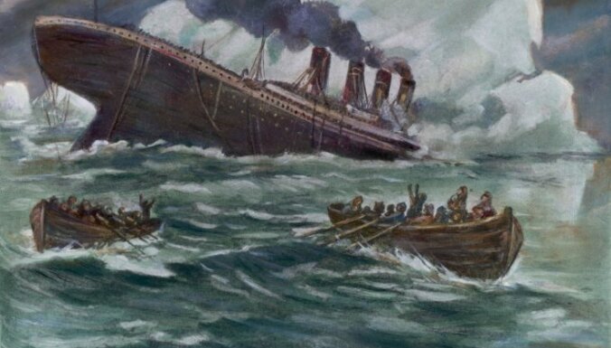 Новая версия гибели "Титаника": утонул, потому что сгорел