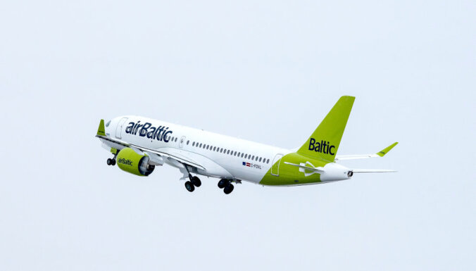 "airBaltic" берет в аренду один самолет украинской национальной авиакомпании