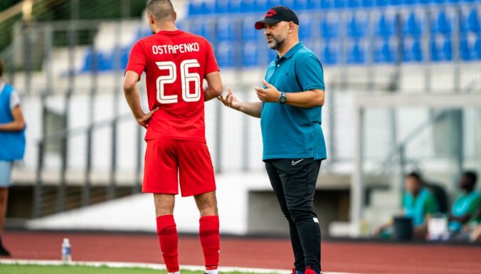 'Daugavpils' futbola virslīgā spēlē neizšķirti ar 'Spartaku'