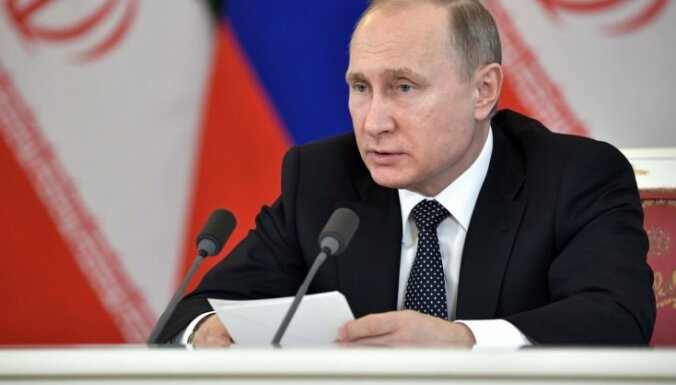 Putins aicina ASV uzņēmējus palīdzēt normalizēt ASV un Krievijas attiecības