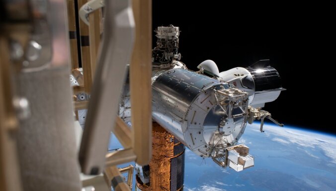 The space station will have to tighten: 