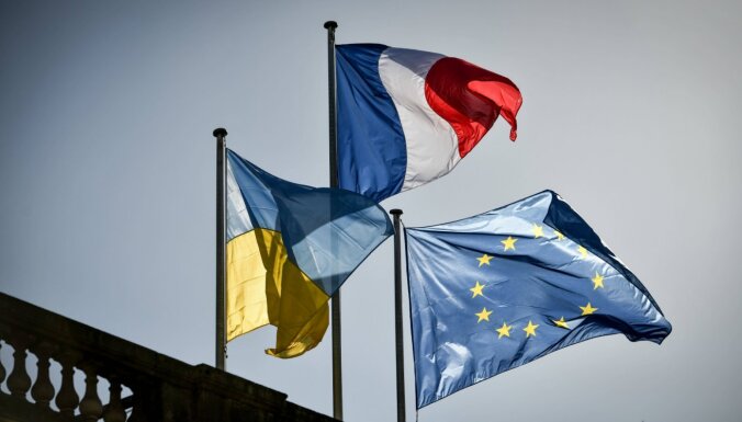Francija papildu palīdzībai Ukrainai atvēlēs 100 miljonus eiro