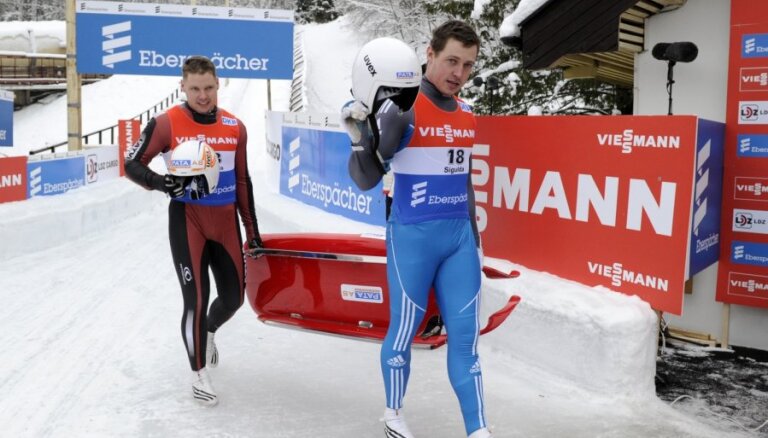 Eiropas čempionāts Siguldā pirms Sočiem - Latvijai izdevīgs, uzskata kamaniņnieku vadība