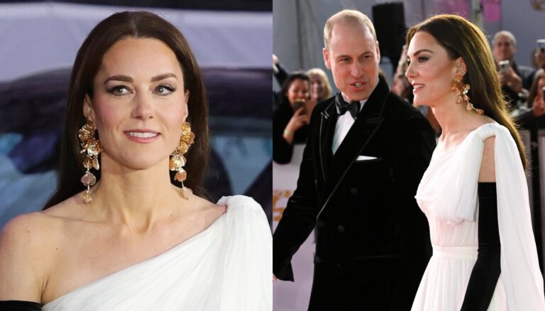 Velsas princese uz sarkanā paklāja mirdz 'Zara' auskaros par 25 eiro