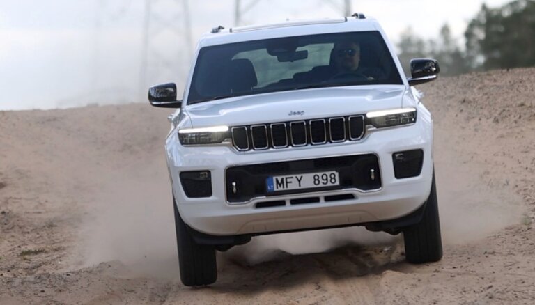 Video: Jaunais 'Jeep Grand Cherokee' Eiropā būs tikai hibrīda versijā
