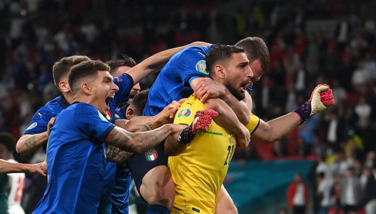 Италия обыграла Англию в серии пенальти и стала чемпионом Европы