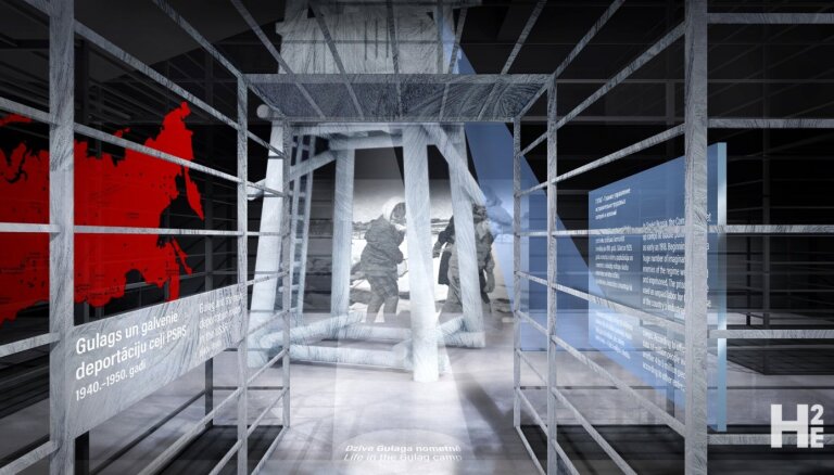 Okupācijas muzeja jaunās ekspozīcijas dizaina konkursā uzvarējusi 'H2E' iecere 'Gaismas ceļš'