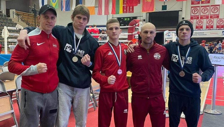 Latvijas bokseri izcīna trīs medaļas turnīrā Somijā