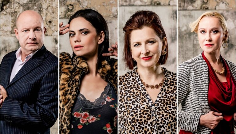 Foto: Kas ir kas jaunajā TV3 ikvakara seriālā 'Nemīlētie'