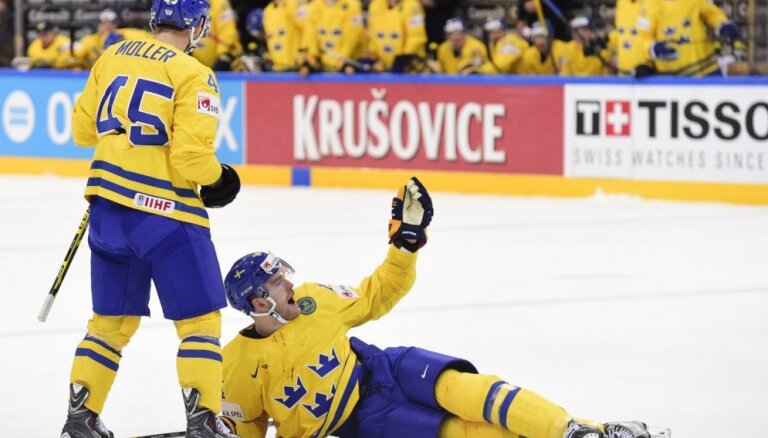 KHL klubi ignorē hokejistu izsaukumus uz izlasi, sašutusi Zviedrijas hokeja vadība