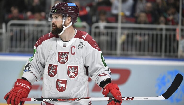 Хоккеисты сборнной Латвии перед домашним ЧМ провели фотосессию и выбрали капитана