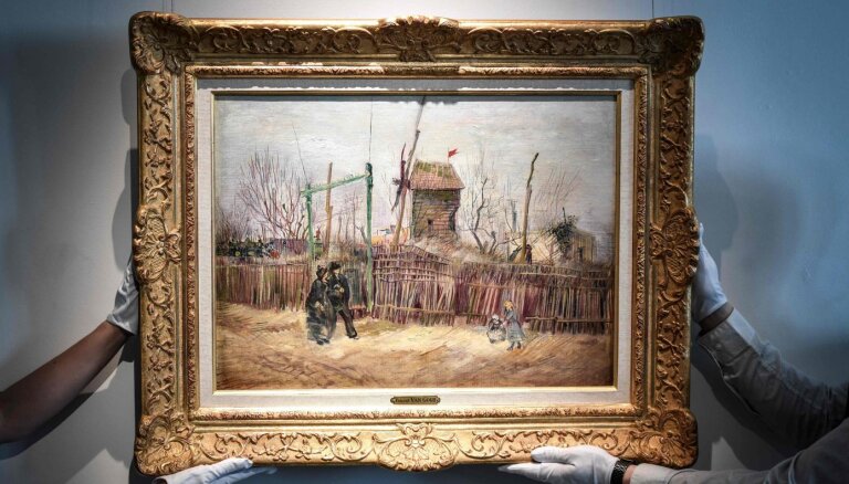 Картину Ван Гога "Уличная сцена на Монмартре" впервые покажут публике
