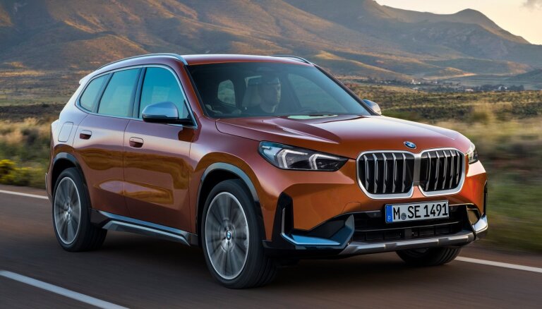 BMW prezentējis jauno 'X1' un tā elektrisko versiju 'iX1'
