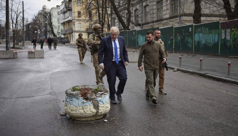 Джонсон снова приехал в Украину и встретился с Зеленским