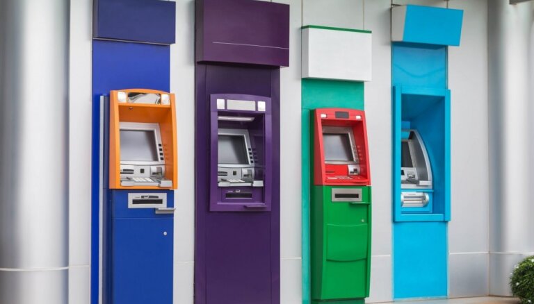 В Латвии за год прекратили работу 60 банкоматов