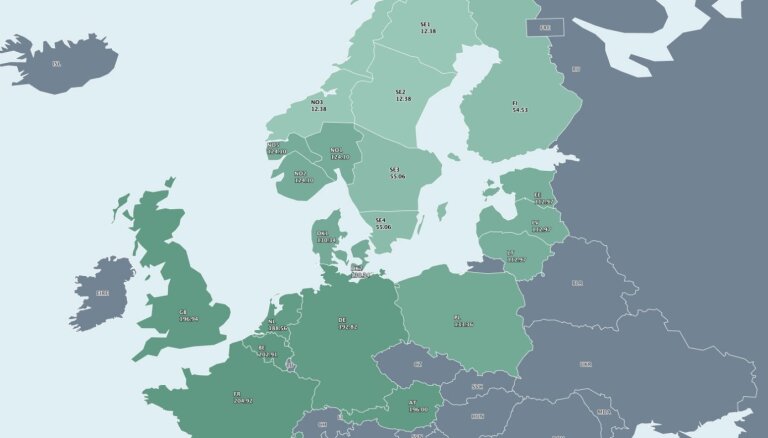 Elektrības cenas – kāpēc Latvijā nav tik lēti kā Skandināvijas ziemeļos?