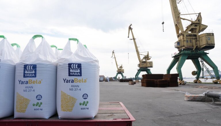 'Yara' atver minerālmēslu fasēšanas un uzglabāšanas noliktavu Rīgas ostā