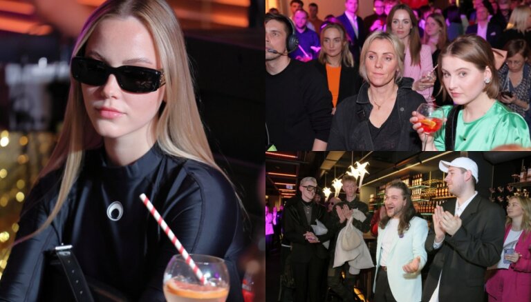 Foto: Influenceru cunfte pulcējas ietekmes balvu pasniegšanā