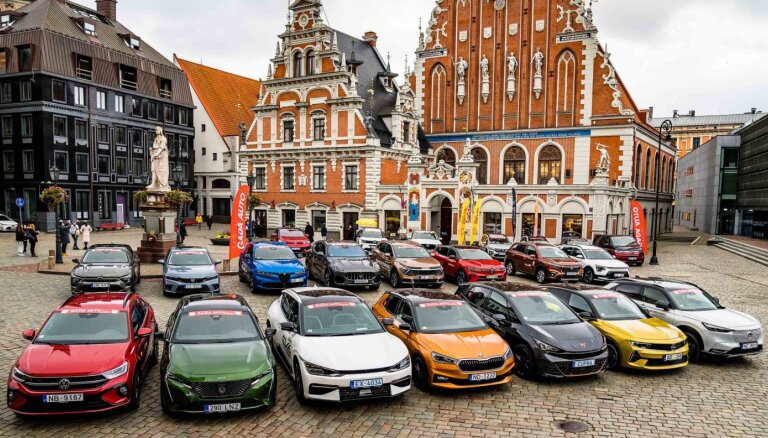 Ar vēsturiski visblīvāko rezultātu noslēdzies 'Latvijas Gada auto 2023' konkurss