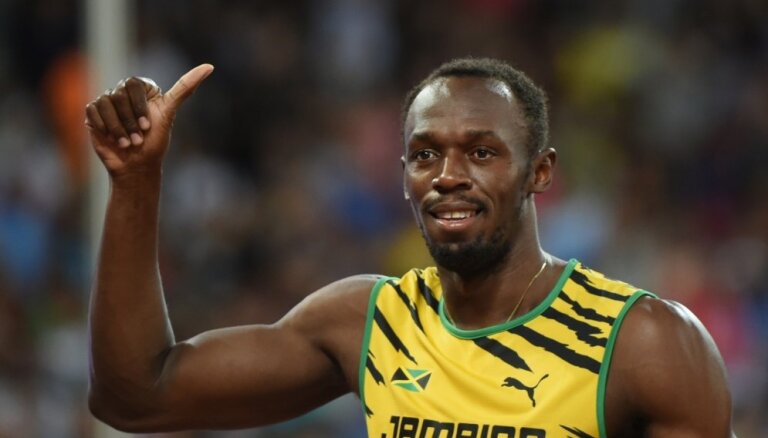 Bolts un Jamaika triumfē arī pasaules čempionāta 4x100 metru stafetē