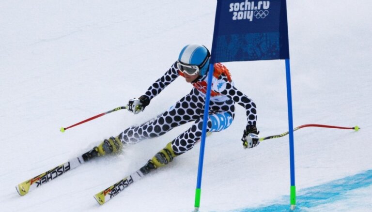 XXII Ziemas olimpisko spēļu rezultāti kalnu slēpošanā sievietēm superkombinācijā (10.02.2014.)