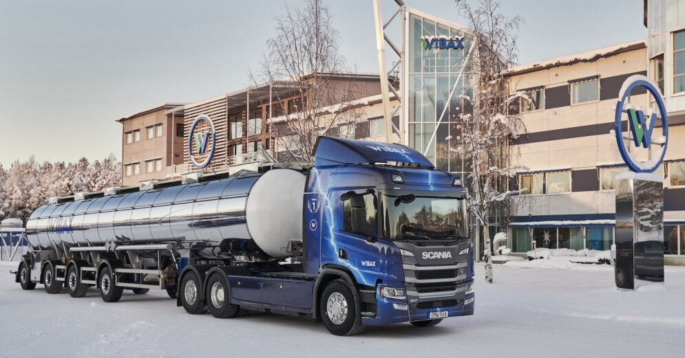 Scania electric trucks are already capable of carrying up to 80 tonnes