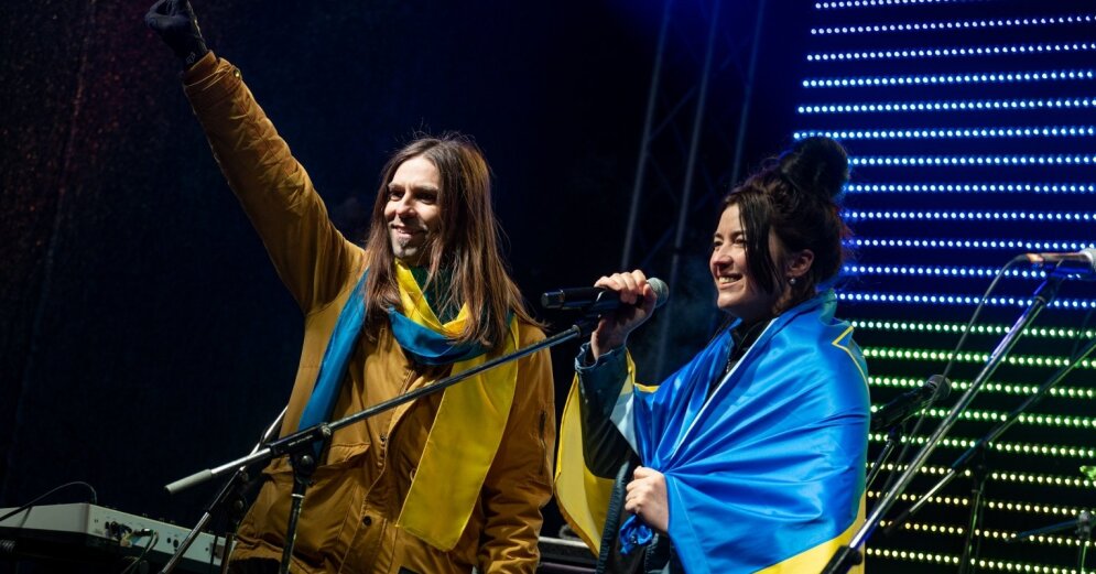 Photo: Concert ‘Rock Against Occupation’ in Cesis over the weekend