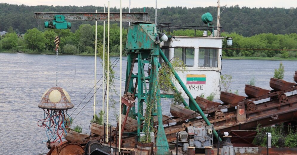 Art platform on dredging – ‘Nemuno7’ on the longest river in Lithuania