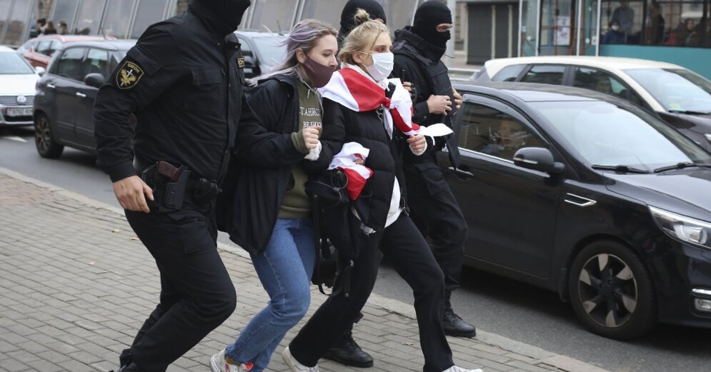 58 people were detained in Belarus on Saturday