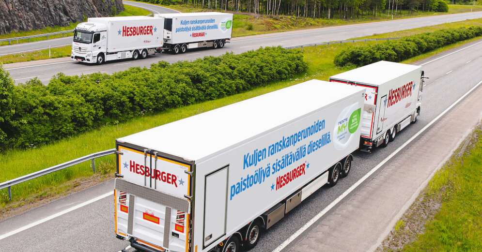 Neste will produce diesel fuel from used Hesburger cooking oil