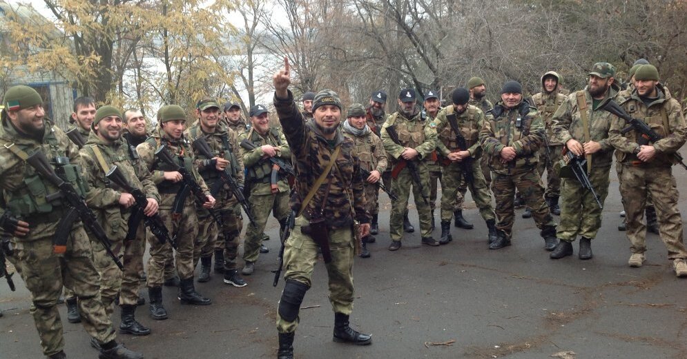 Фото чеченцев на украине