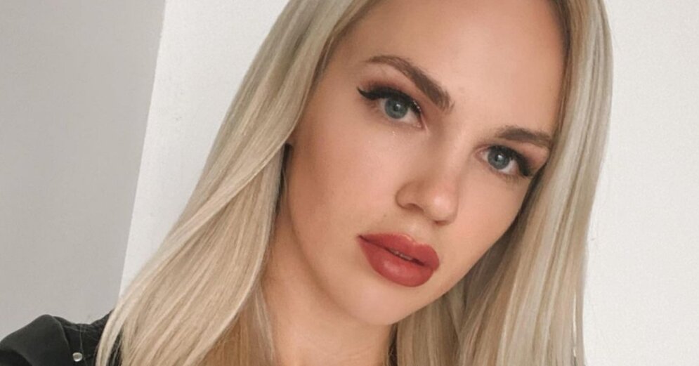 21-year-old influencer Adriana Miglāne has been comforted