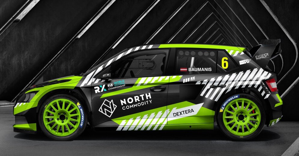 Jānis Baumanis will start in ‘Euro RX1’ class with ‘Škoda Fabia’